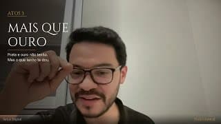 Capa do encontro Prata e ouro não tenho